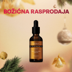 božićna rasprodaja bronzan bio kapi