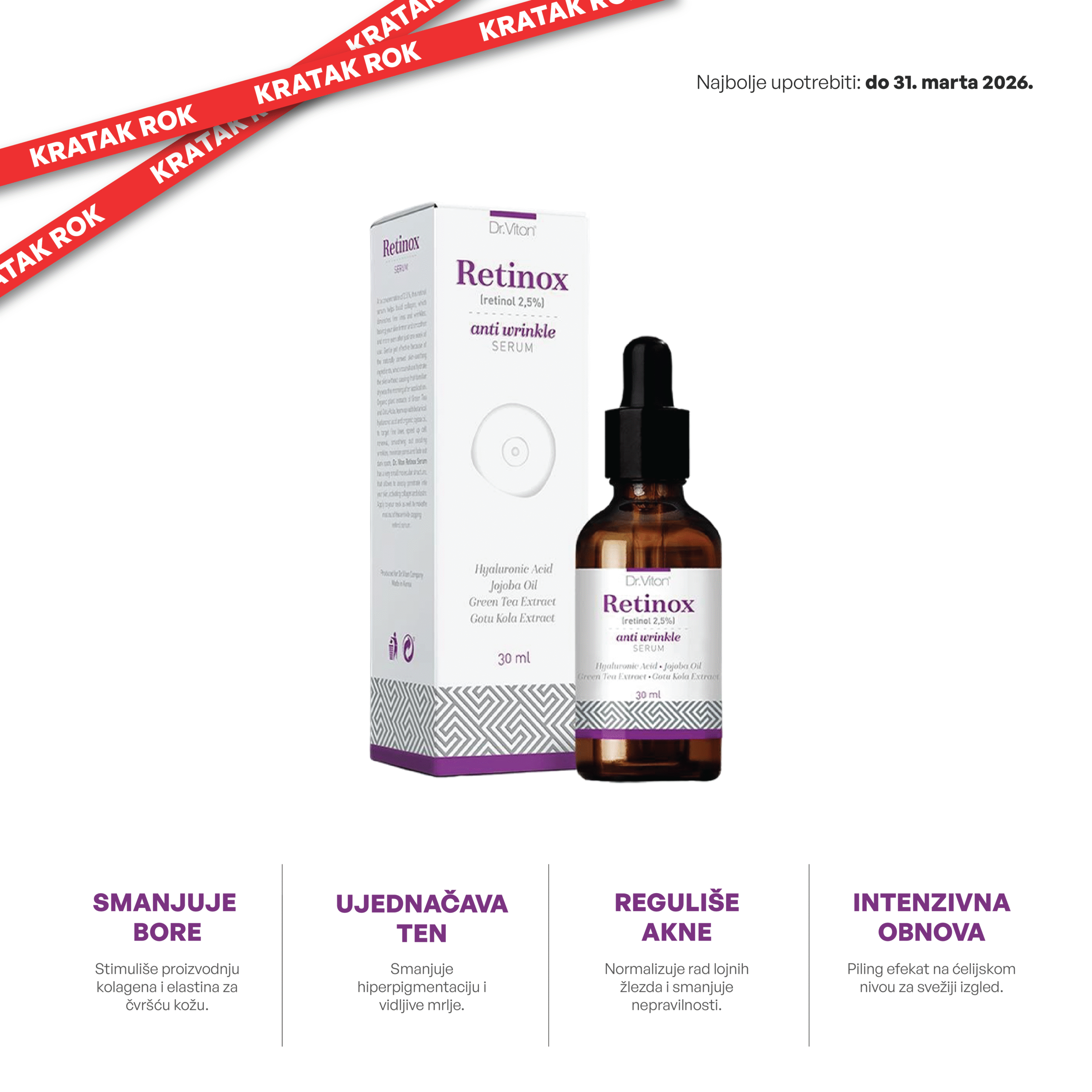 retinox kratak rok trajanja