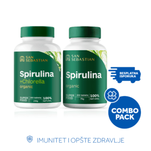 chlorella i spirulina combo pakovanje
