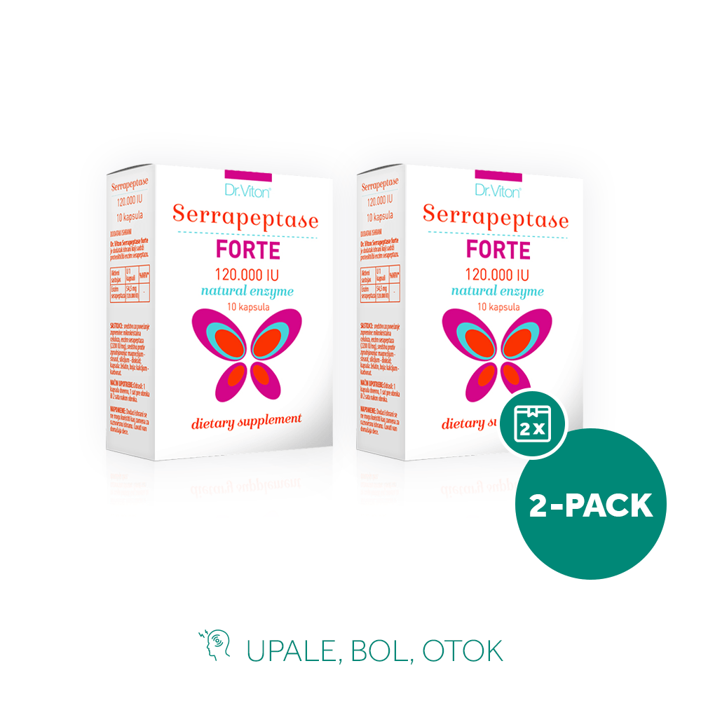 serrapeptase forte 2pack serrapeptase forte 2-pack